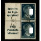 ALEMANIA 1941 ESTAMPILLAS SE-TENANT ZUSAMMENDRUCKE USADAS QUE SON MUCHO MAS ESCASAS